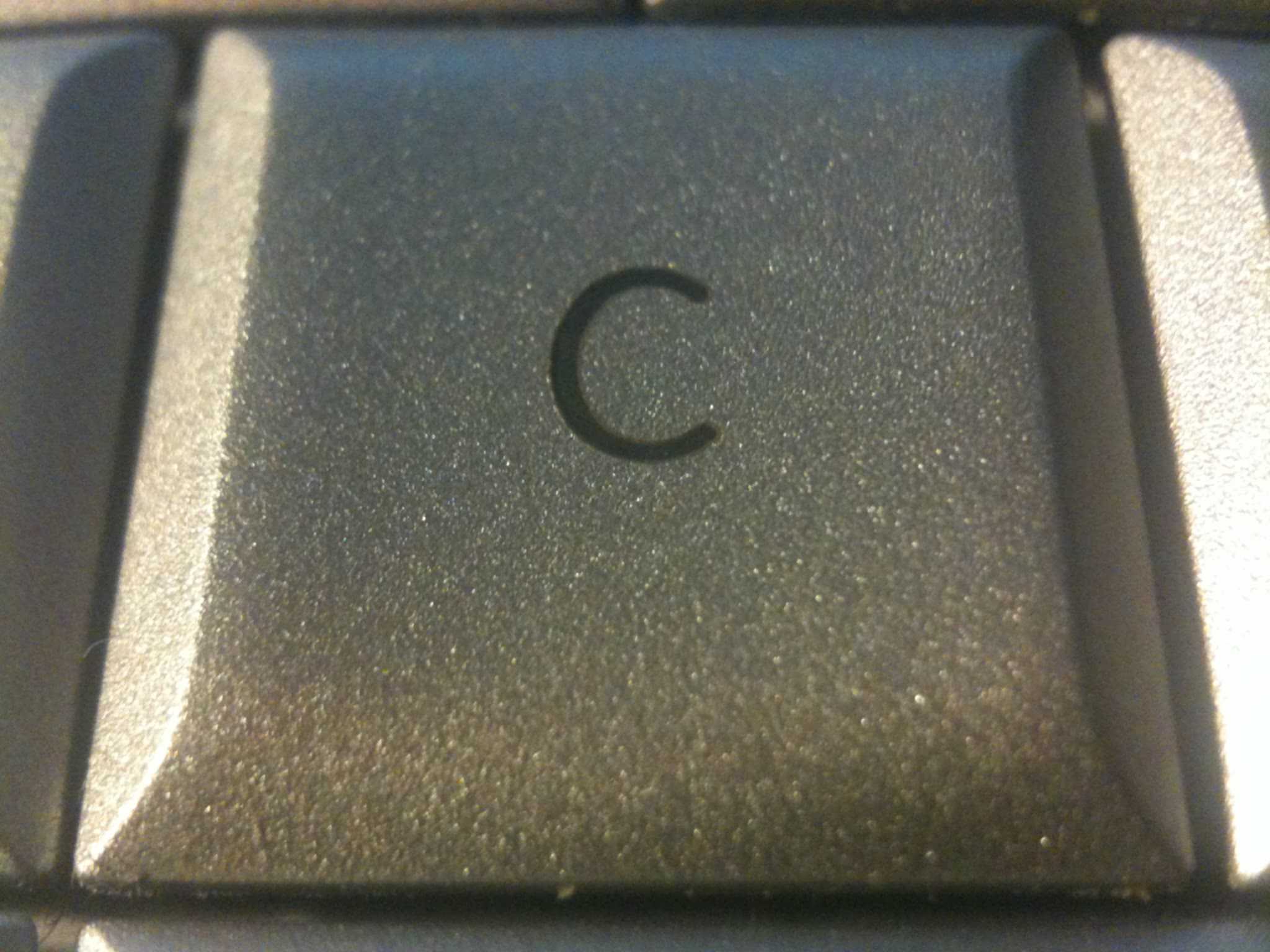 Old MacBook Pro 'C' key